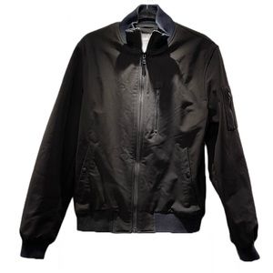 Michael Kors Black Bomber Zip Up Jacket Men’s Size Small